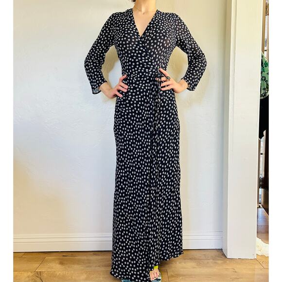 Reformation Wrap Around Maxi Dress - Picture 5 of 9